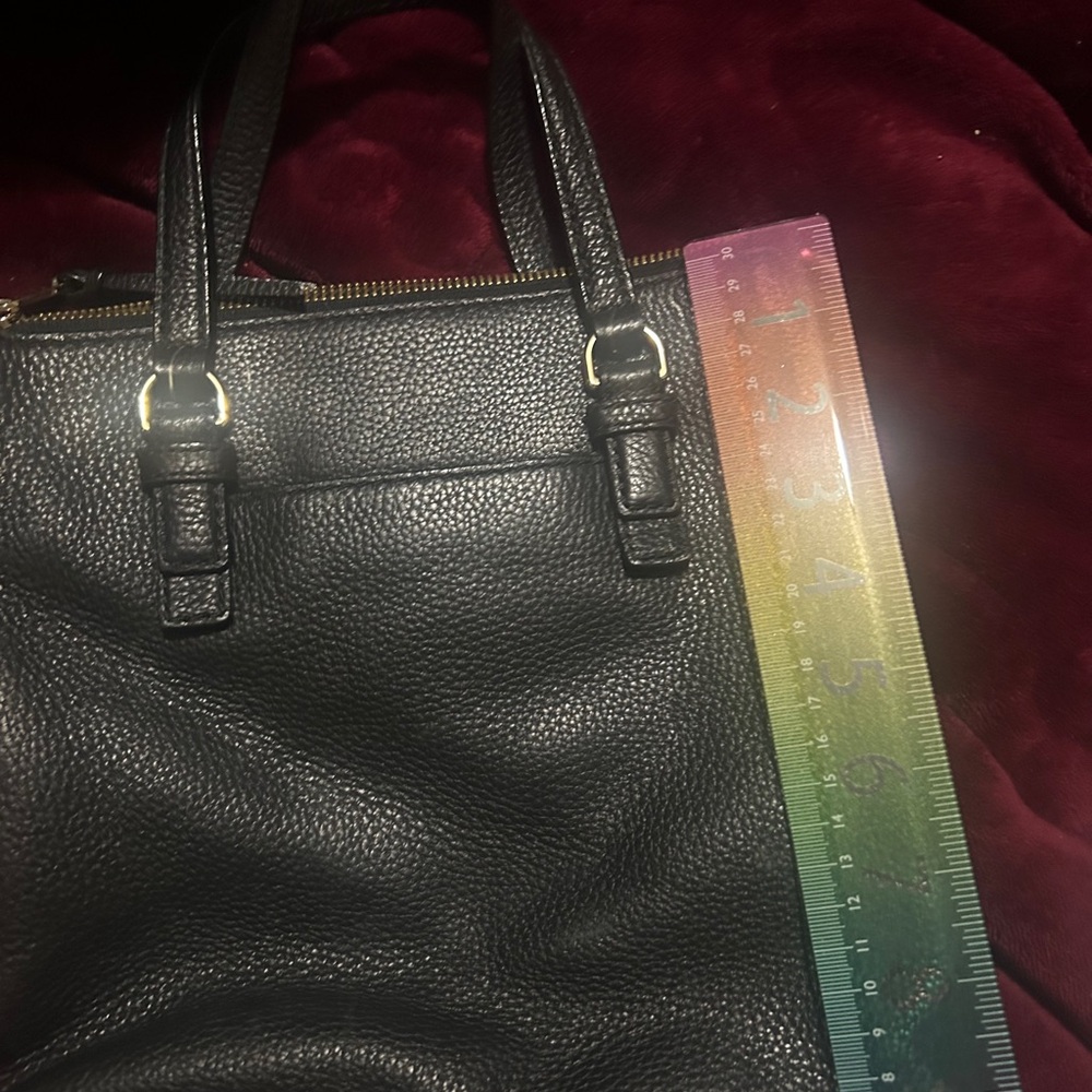 Black Leather Kate Spade Tote Bag - Picture 10 of 10